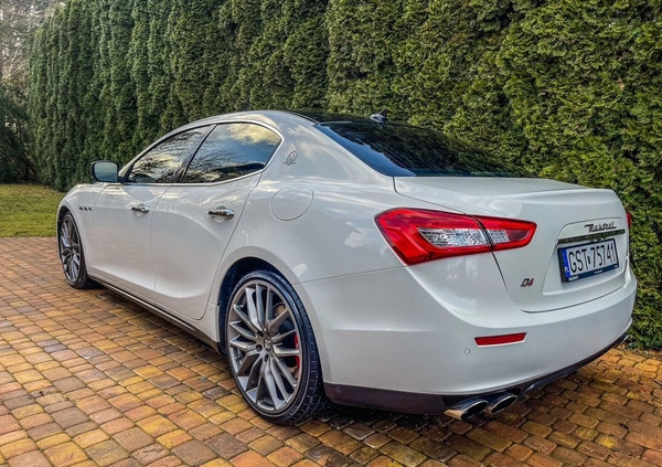 Maserati Ghibli cena 119999 przebieg: 63000, rok produkcji 2014 z Żagań małe 781